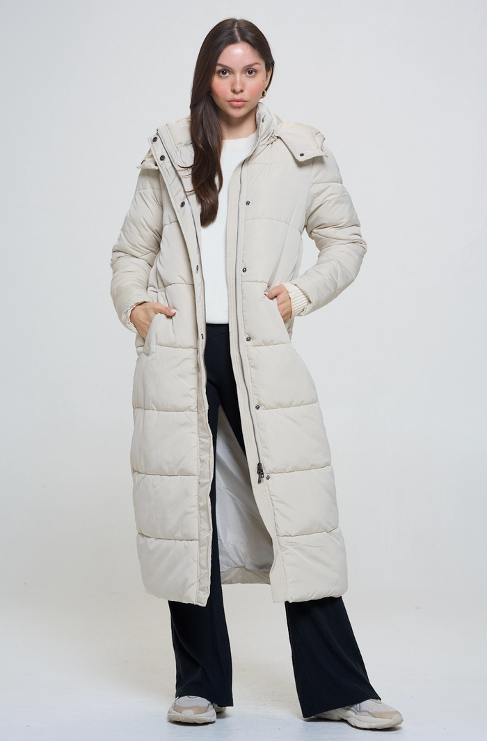 Long Puffer Coat