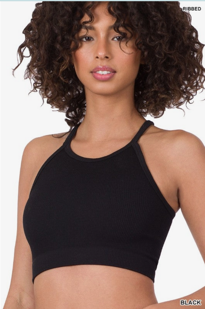 Ribbed Seamless Cami Top